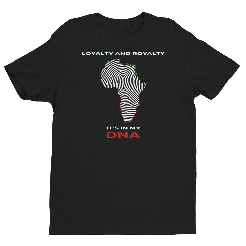 Loyalty and Royalty Africa It's In My DNA Short Sleeve T-shirt