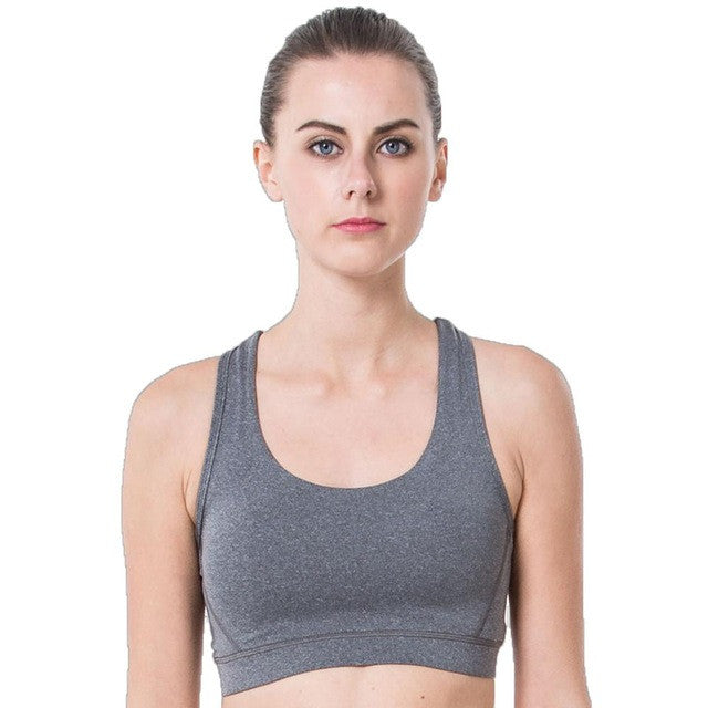 Women's Yoga Bra Athletic Built-in Sports Pad