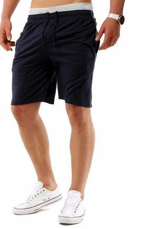 Men's  Casual Fitness Slim Jogger Knee Length Shorts