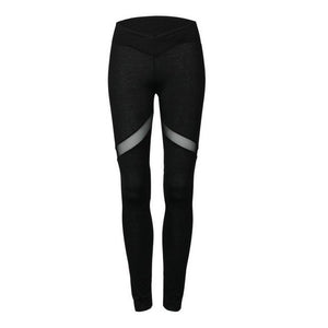 High Quality Slim design Women Yoga Legging Mid Sexy Running tights