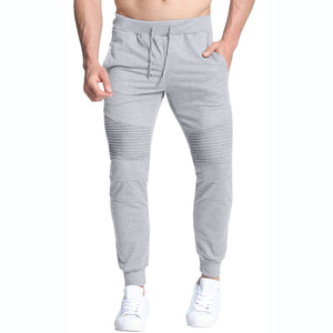 Men's Casual High Quality Solid Color Workout Joggers Pants