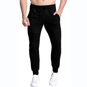 Men's Casual High Quality Solid Color Workout Joggers Pants