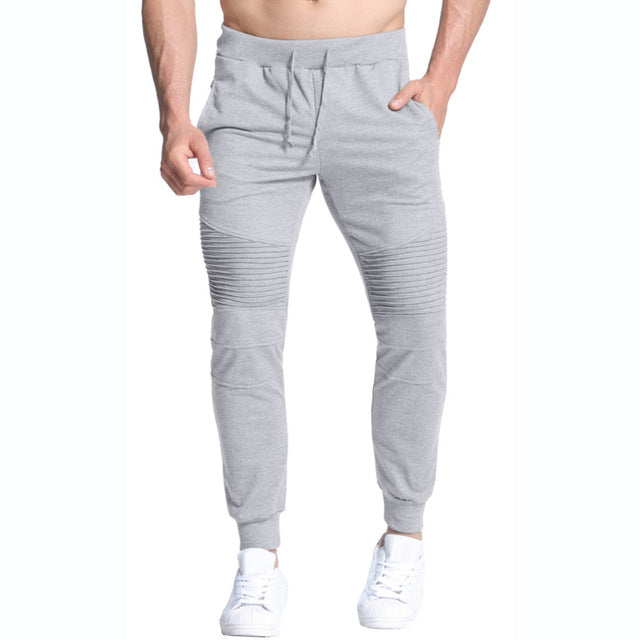 Mens Sweats Pants Casual Joggers Elastic Waist Fitness Sweatpants Workout