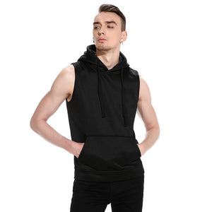 Men's Bodybuilding Pullover Sweatshirts Sleeveless Tank Top For The Workout Warrior