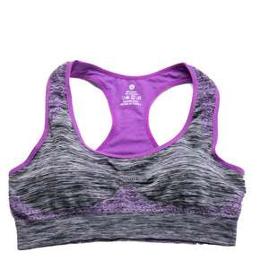 Women Sexy Fitness Bras Shirt Padded Bra Push Up Wireless Dry Fit Tank Tops