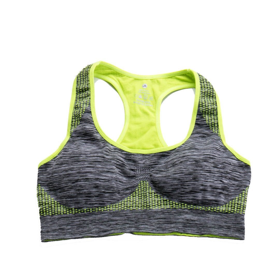 Women Sexy Fitness Bras Shirt Padded Bra Push Up Wireless Dry Fit Tank Tops