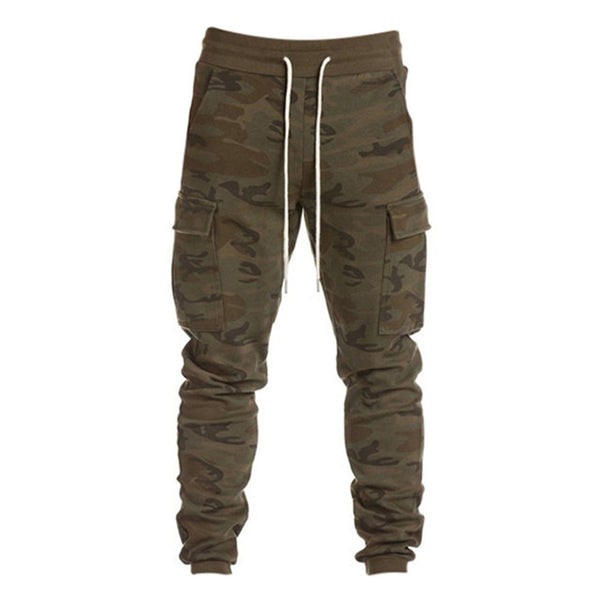 Men Cotton Army Camouflage Military Gyms Sweatpants Fitness Cargo Jogg – Xxclusive