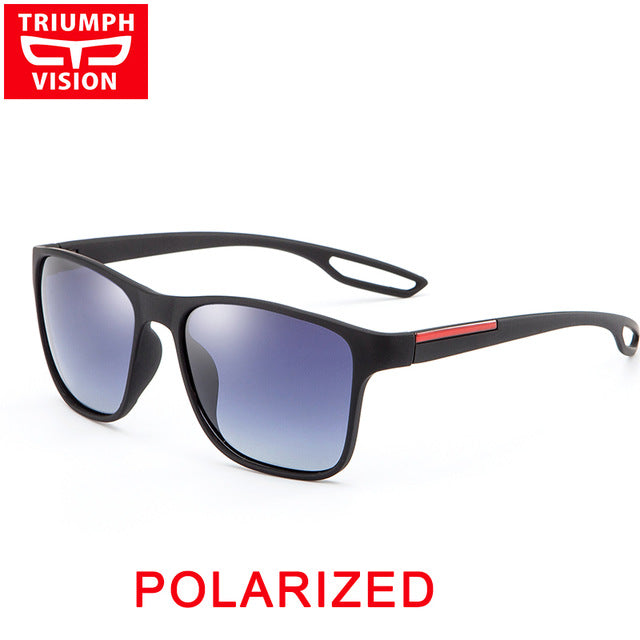 Polarized Square Men's Sunglasses