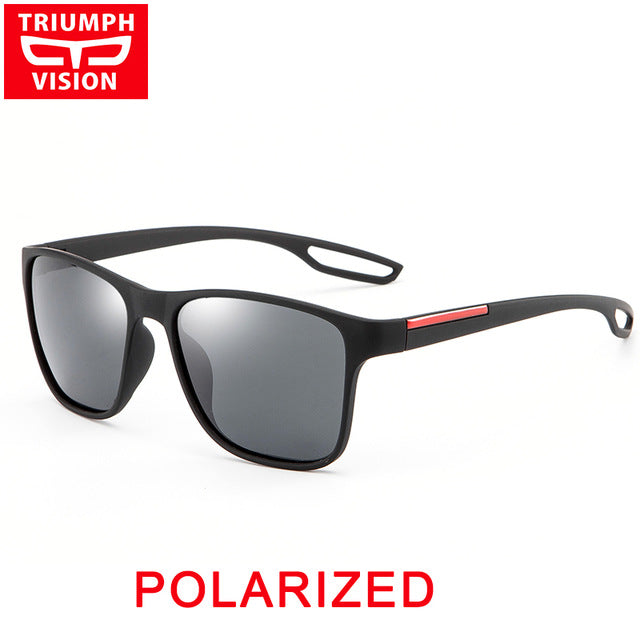 Polarized Square Men's Sunglasses