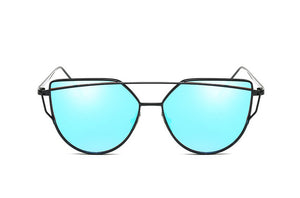 Ladies Fashion Metal Frame Sunglasses