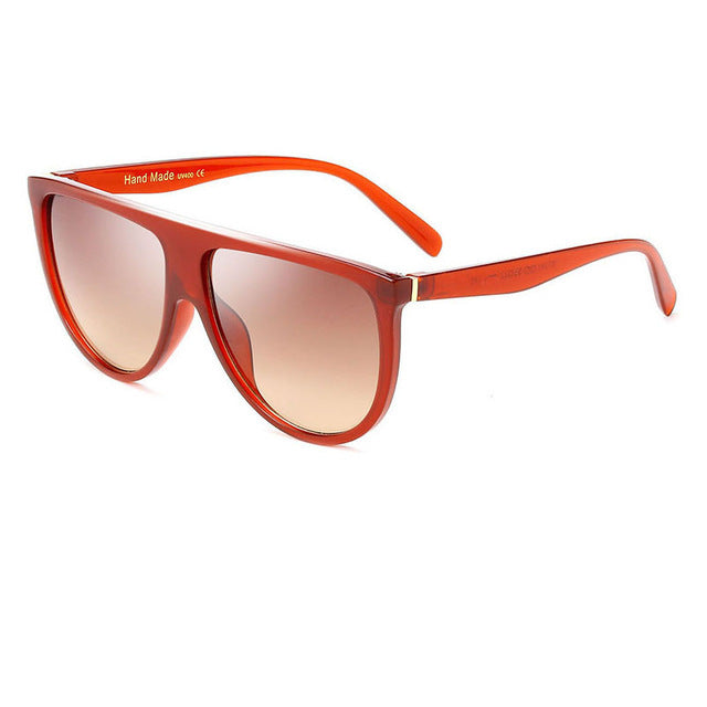 Women Oversized Square Sunglasses/Big one lens mans