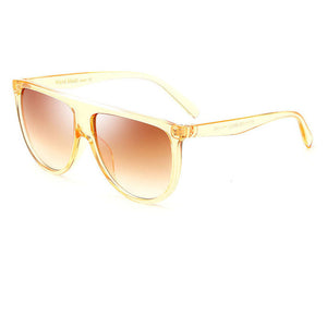 Women Oversized Square Sunglasses/Big one lens mans