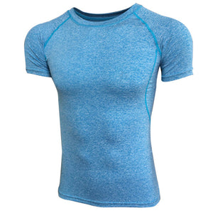 Mens Short Sleeve Compression Shirt