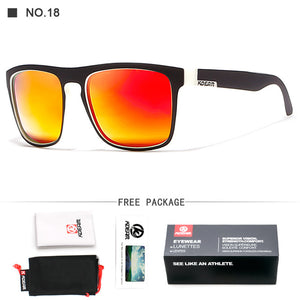 Fashion Guy's Sun Glasses From Kdeam Polarized Sunglasses Men Classic Design All-Fit Mirror Sunglass With Brand Box CE