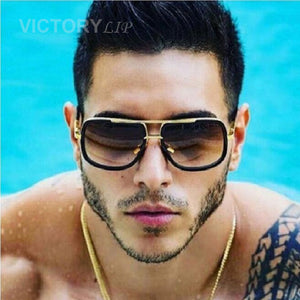 Men Luxury Brand Design Sunglasses