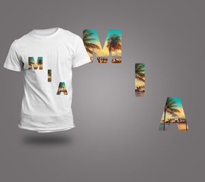 Miami Inspired Fitted T-shirt